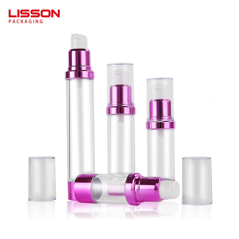 10 ml, 15 ml, 20 ml, 30 ml leere transparente Kunststoff-Vakuumflasche