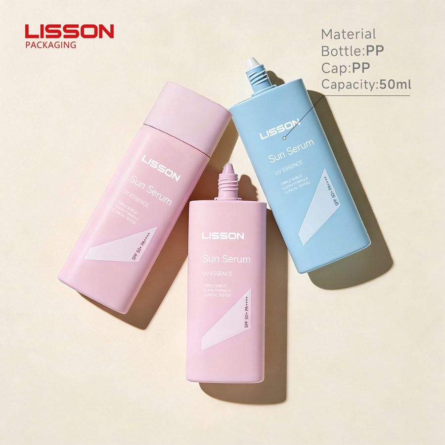 Empty Sunscreen Lotion Bottles