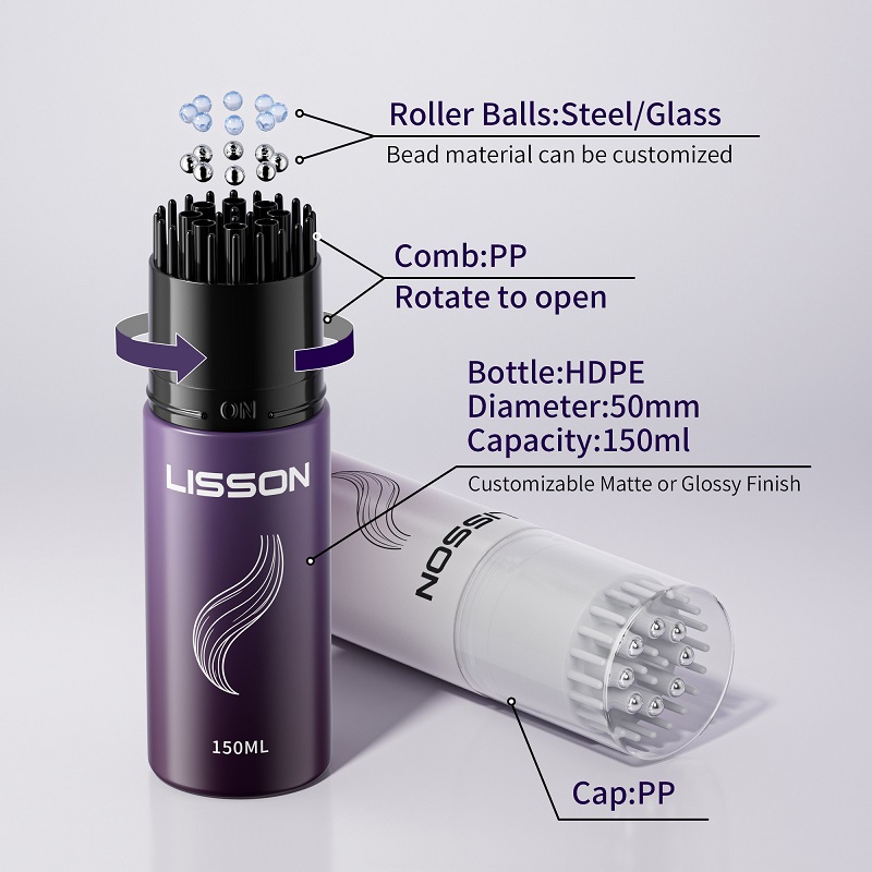 Hair Serum Applicator Bottle