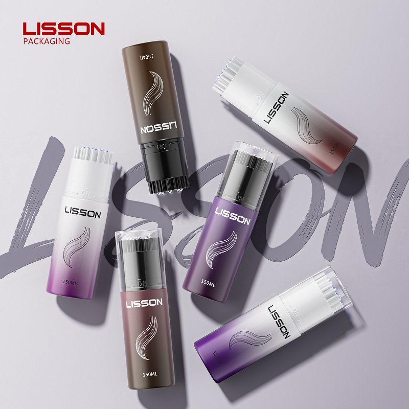 Massage Comb Hair Oil Bottle