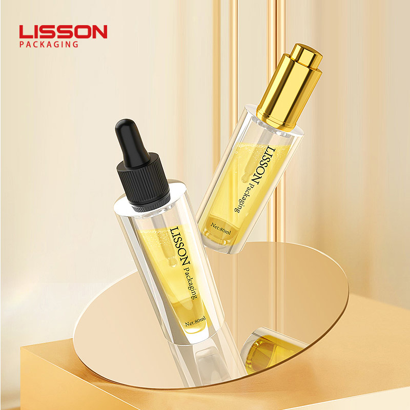 Empty Plastic Essential Oil Dropper Bottle