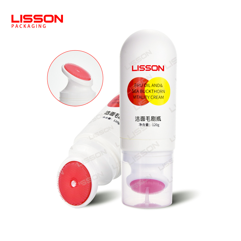 Silicone Brush Applicator Plastic Bottle Silicone Brush Applicator Plastic Bottle