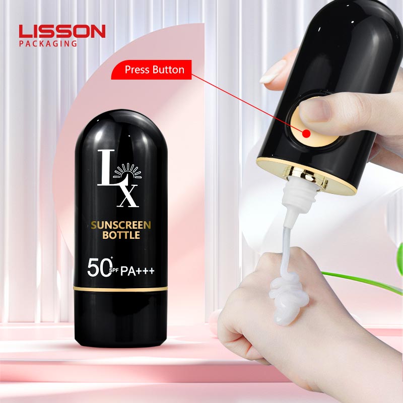 Oval Sunscreen Bottle Oval Sunscreen Bottle