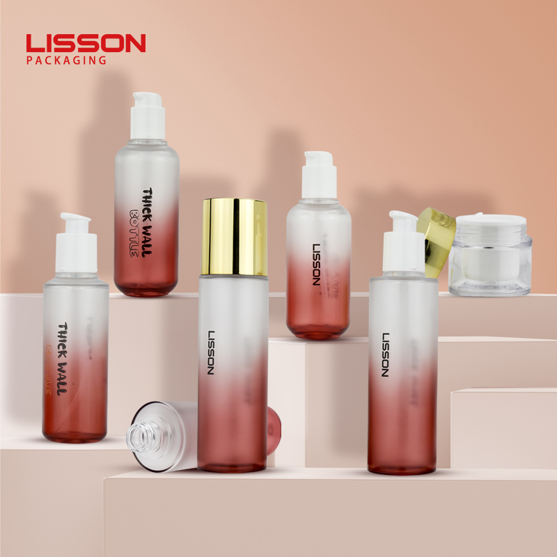 60ml 120ml 150ml Empty PETG Thick Wall Cosmetic Bottles and 50g Cream Jars 60ml 120ml 150ml Empty PETG Thick Wall Cosmetic Bottles and 50g Cream Jars