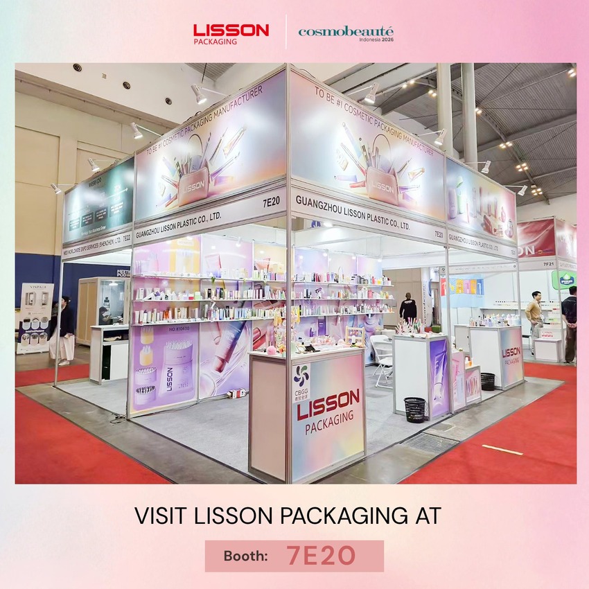 LISSON Packaging glänzt auf der Cosmobeauté Indonesia 2026 – Präsentation umfassender Kosmetikverpackungslösungen am Stand 7E20